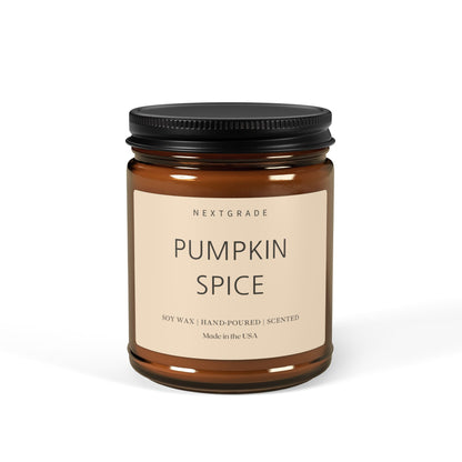 Pumpkin Spice Soy Candle - Halloween Candle, Halloween Gift, Cozy Aromatherapy, Fall Decor, Gift Idea, Autumn Scent, Home Fragrance