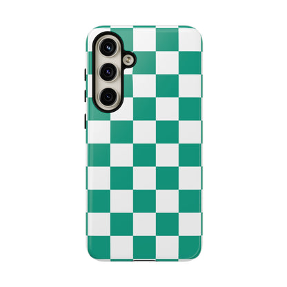 Checkerboard Phone Case | Samsung Galaxy S25, S25 Plus, S24, S24 Plus, S24 Ultra, S23 S22, S22 Plus S21 Ultra, S21 FE, S20+ Tough Cases