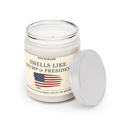 President Trump 2024 Gifts, Smells Like Trump Is President, President Trump Candle, Trump Christmas Gifts, Smells Like Candle, Trump Merch