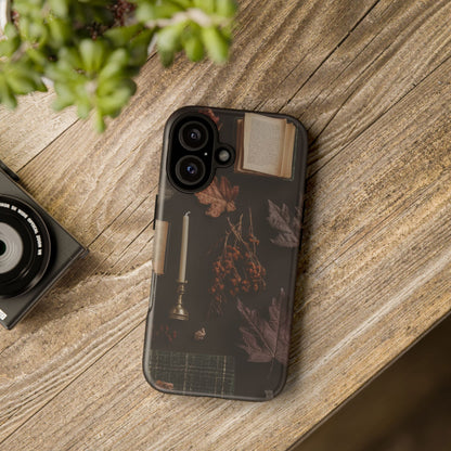 Floral Nature Phone Case, Tough Phone Case for Fall Decor, Phone Case for iPhone and Samsung, Stylish Protective Cover for iPhone