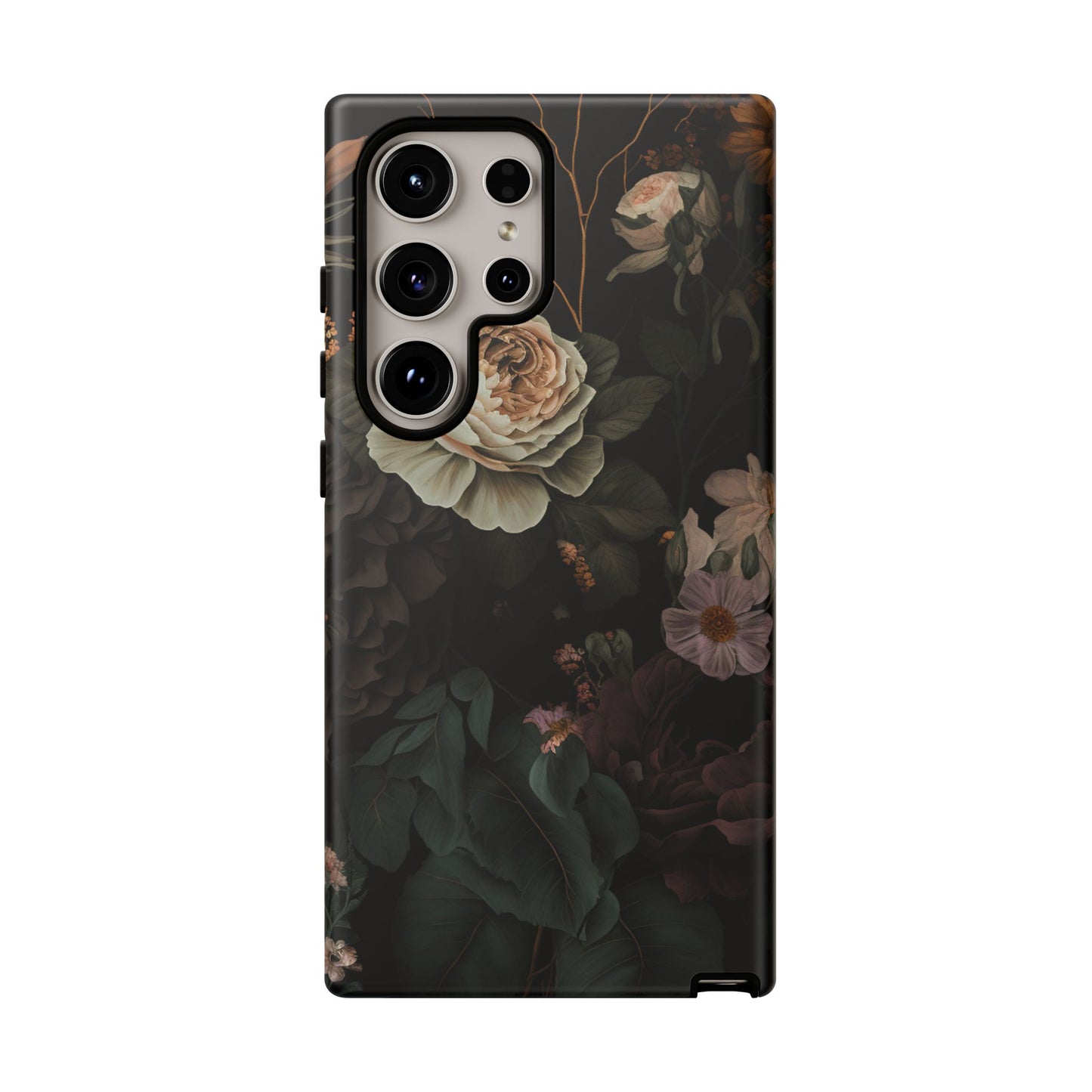 Floral Phone Case For iPhone And Samsung, Tough Cases, Flower Design, Stylish Protection, Gift for Her, Nature Lovers Accessory, Floral Gift