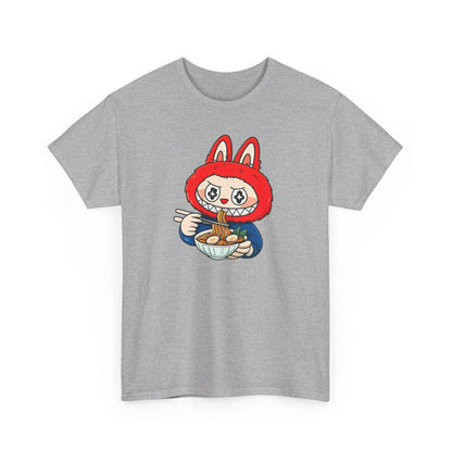 Labubu Ramen T-Shirt: Kawaii Japanese Anime Streetwear
