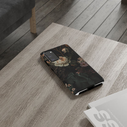 Floral Phone Case For iPhone And Samsung, Tough Cases, Flower Design, Stylish Protection, Gift for Her, Nature Lovers Accessory, Floral Gift