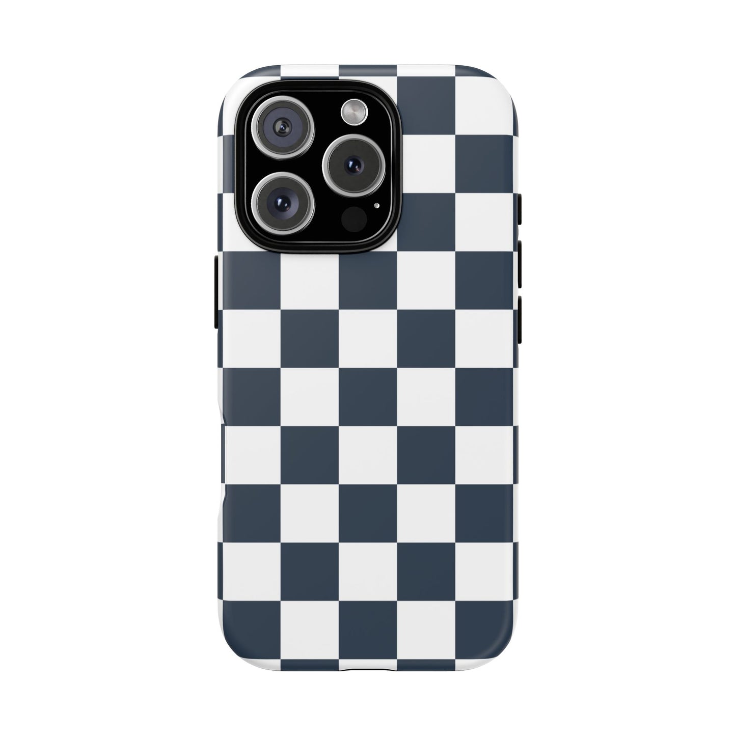 Checkered Pattern iPhone Case, iPhone Cover, Modern iPhone Accessory, Gift for Him, Trendy Mobile Protection