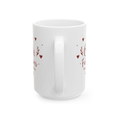 Personalized Fabulous 60th Birthday Ceramic Mug, Perfect Gift for Milestone Celebrations, Mug for Wife, Fun Coffee Mug, Birthday Gift