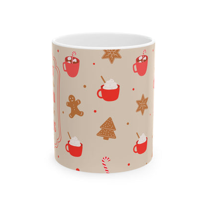 Cozy Hot Cocoa Mug, Perfect for Winter Warmth, Holiday Gifts, Coffee Lovers, Christmas Decor, and Seasonal Sips, Christmas Day Gift