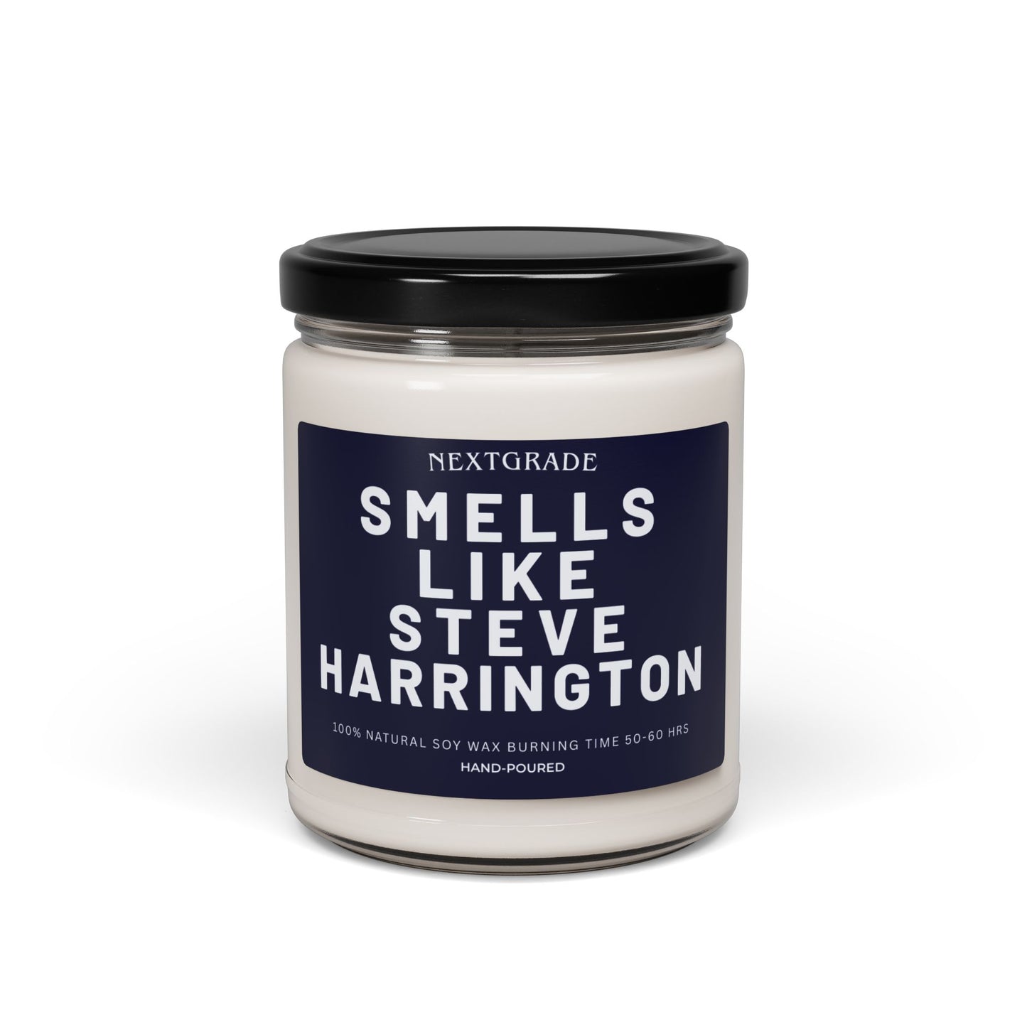 Smells Like Steve Harrington Scented Candle - Soy Wax Candle - Gift for Her, Girlfriend, Prayer Candle, Pop Culture