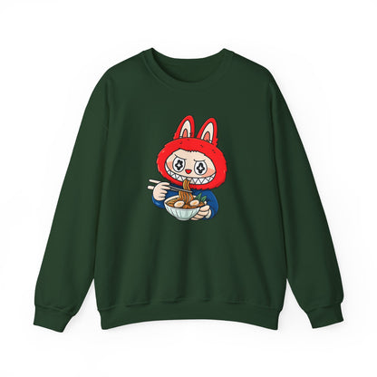 Labubu Ramen SweatShirt: Kawaii Japanese Anime Streetwear