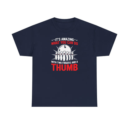 Bowling Humor Tee - Funny Graphic Unisex Heavy Cotton Shirt for Bowlers, Gift for Bowling Enthusiasts, Bowling Birthday, Sport Tee