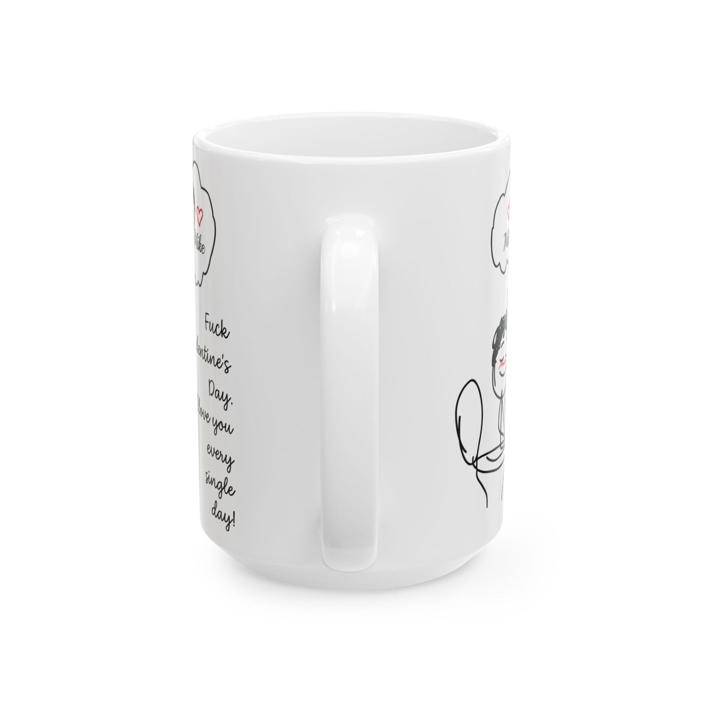 Personalized Funny Couple Mug , Name Love Cups, I Love You Every Day Gift, Valentines Day Gift for Her, Mugs For Couple, Anniversary Gift