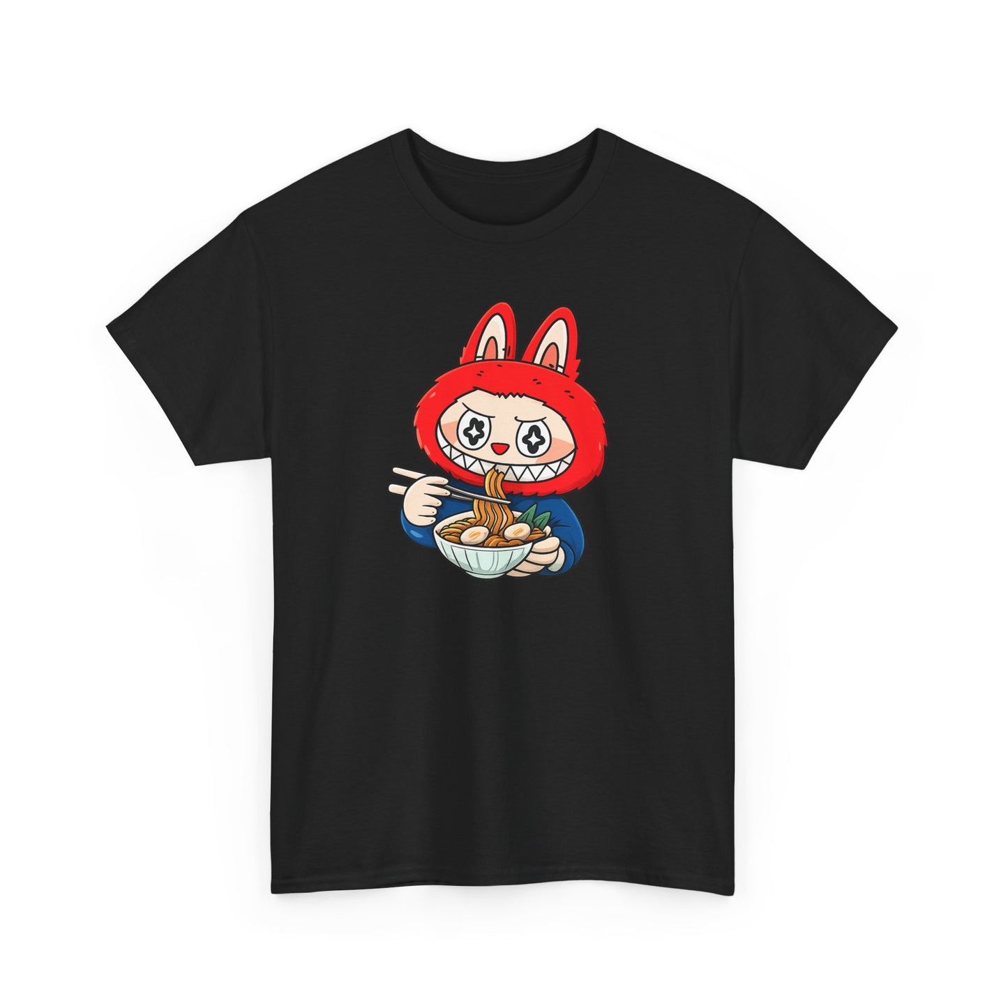 Labubu Ramen T-Shirt: Kawaii Japanese Anime Streetwear