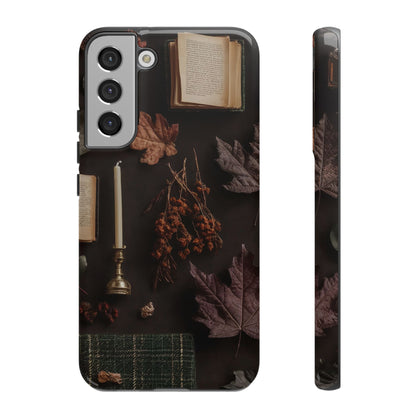 Floral Nature Phone Case, Tough Phone Case for Fall Decor, Phone Case for iPhone and Samsung, Stylish Protective Cover for iPhone