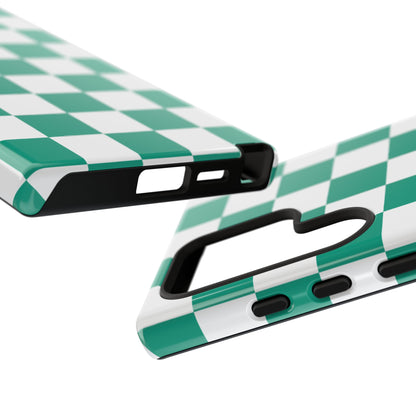 Checkerboard Phone Case | Samsung Galaxy S25, S25 Plus, S24, S24 Plus, S24 Ultra, S23 S22, S22 Plus S21 Ultra, S21 FE, S20+ Tough Cases