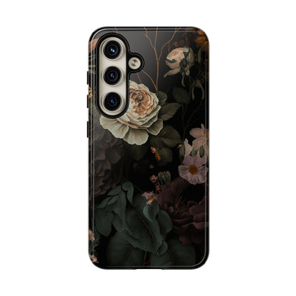 Floral Phone Case For iPhone And Samsung, Tough Cases, Flower Design, Stylish Protection, Gift for Her, Nature Lovers Accessory, Floral Gift
