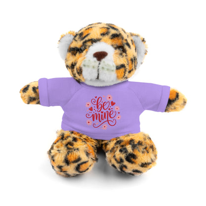 Be Mine Teddy Bear Plush, Valentine's Stuffed Animal with Shirt, Cute Plush Gift for Kids or Couples, Anniversary Love Toy