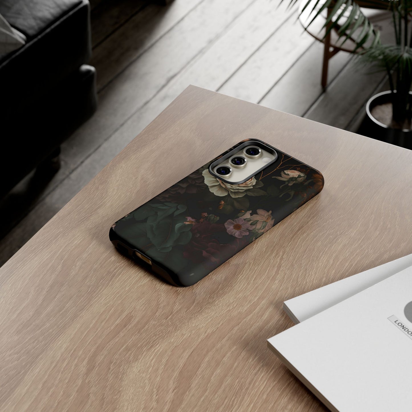 Floral Phone Case For iPhone And Samsung, Tough Cases, Flower Design, Stylish Protection, Gift for Her, Nature Lovers Accessory, Floral Gift