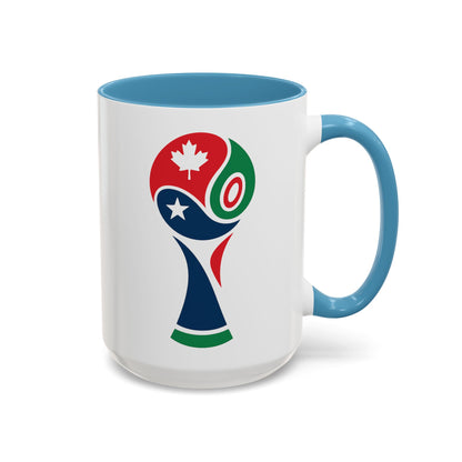FIFA World Cup 2026 Mug, USA Canada Mexico Soccer Cup, Trophy Logo Coffee Mug, Football Fan Gift, Match Day Cup, Sports Lover Gift