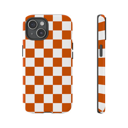Checkered Phone Case, Trendy Phone Cover, iPhone 17 Pro, 17, 17 Air, 16, 15, 14, 13, 12, 11, X, XR, XS MAX