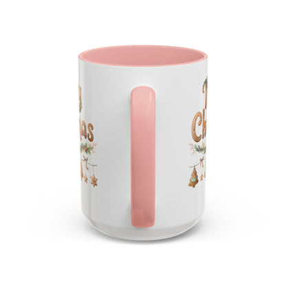 Personalized Christmas Cheer Coffee Mug, Holiday Gift, Festive Drinkware, Seasonal Decor, Cute Mug, Joyful Holiday Memento