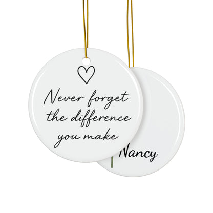 Thank You Gift, Never Forget The Difference You Make, Teacher Gift, Employee gift, Coworker Gift, Appreciation Gift, Gift for Friend