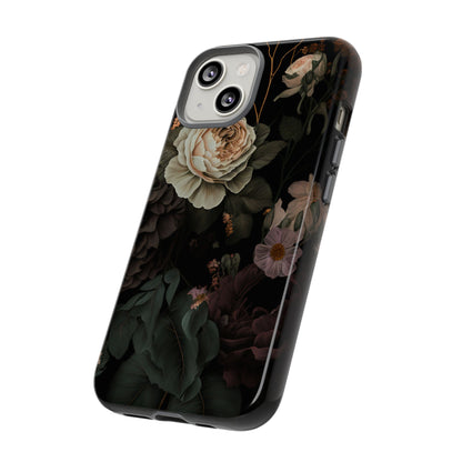 Floral Phone Case For iPhone And Samsung, Tough Cases, Flower Design, Stylish Protection, Gift for Her, Nature Lovers Accessory, Floral Gift