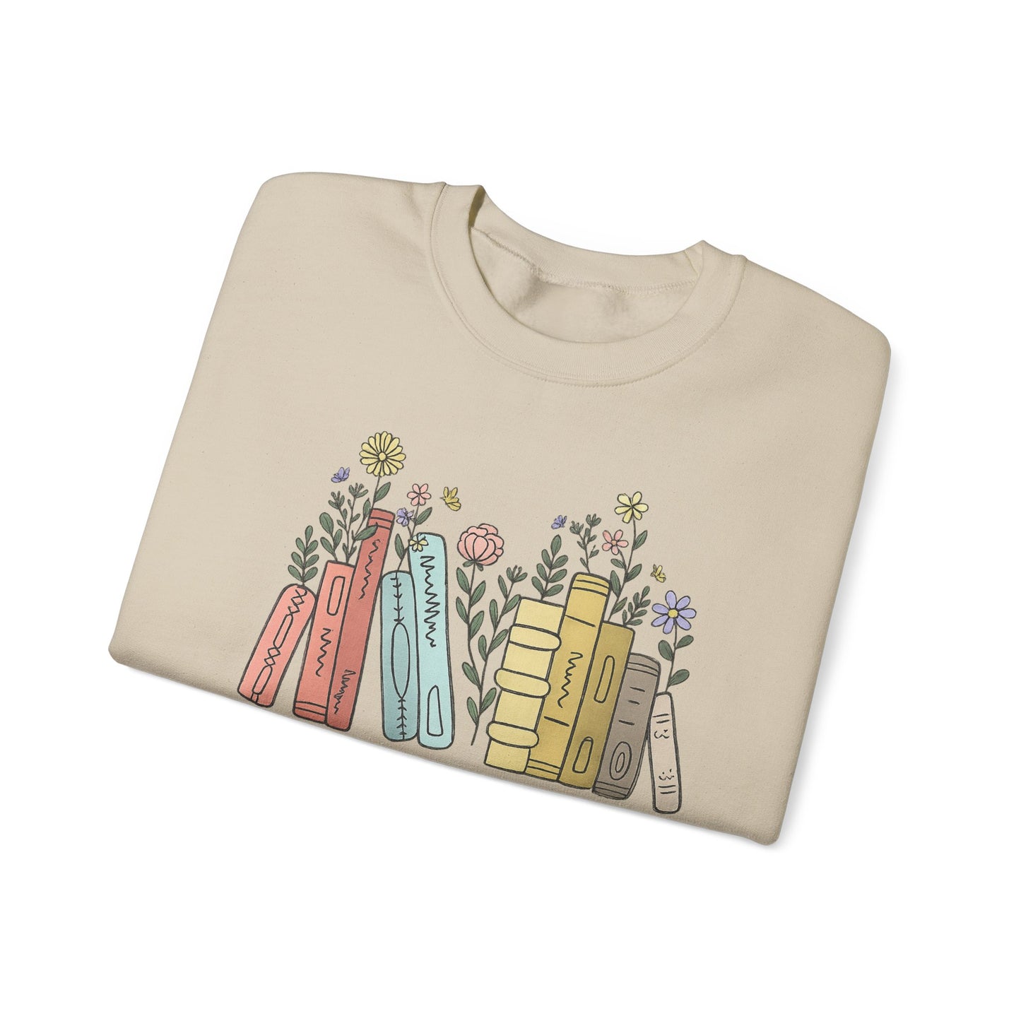 There Is No Such Thing As Too Many Books Sweatshirt, Book Lover Sweatshirt, Reading Sweatshirt, Bookish Hoodie, Gift for Book Lovers