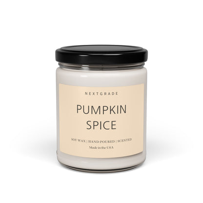 Pumpkin Spice Soy Candle | Cozy Home Decor, Halloween Candle, Fall Scents, Home Fragrance, Gift for Her, Autumn Vibes, Relaxation Candle