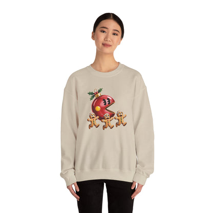 Festive Crewneck Sweatshirt, Christmas Gift, Holiday Apparel, Cozy Winter Wear, Casual Sweater, Fun Graphic Sweatshirt