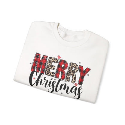 Merry Christmas Crewneck Sweatshirt - Cozy Holiday Apparel, Unisex Winter Wear, Perfect Gift for Christmas Celebrations, Festive Style