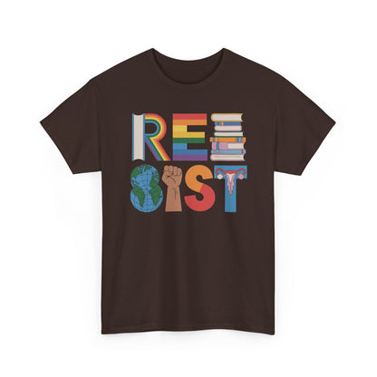 RESIST Equality Pride Shirt | Feminist LGBTQ Ally Graphic Tee | Social Justice Activism Shirt | Unisex Empowerment T-Shirt