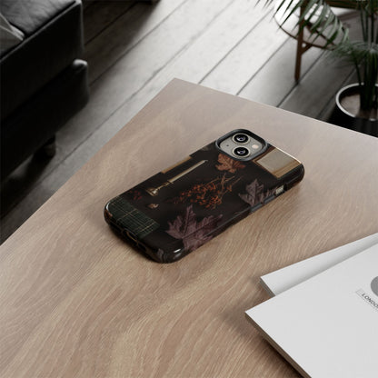 Floral Nature Phone Case, Tough Phone Case for Fall Decor, Phone Case for iPhone and Samsung, Stylish Protective Cover for iPhone
