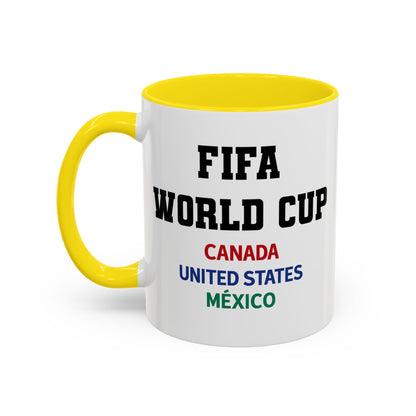 FIFA World Cup 2026 Mug, USA Canada Mexico Soccer Cup, Trophy Logo Coffee Mug, Football Fan Gift, Match Day Cup, Sports Lover Gift