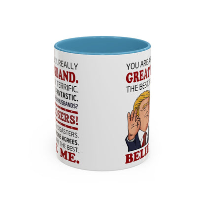 Funny Great Husband Mug | Ceramic Coffee Cup Design | Humorous Gift for Husband, Anniversary, Birthday, Valentines Day