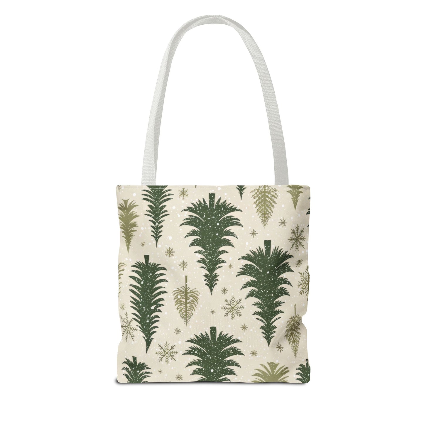 Holiday Pine Tree Tote Bag, Tote Bag, Christmas Tote Bag, Perfect Christmas Gift, Festive Green Design, Seasonal Accessories
