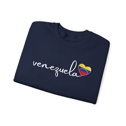 Venezuela Shirt with Heart Flag Design, Cute Minimalist Venezuela Shirt, Country Pride Travel Shirt, South America Gift Idea for Her