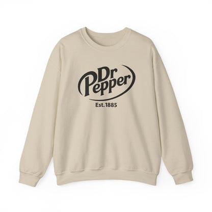 Dr Pepper Est 1885 Sweatshirt, Soda Sweatshirt, Cute Dr Pepper Shirt, Soda Lover Gift, Dr. Pepper Crewneck Sweatshirt,Dr Pepper Soda Sweater