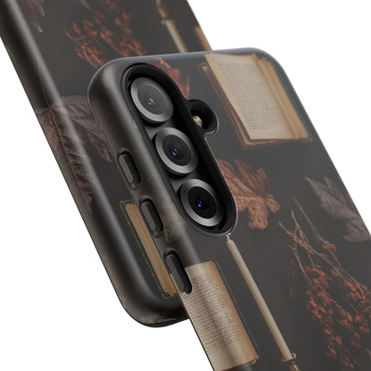 Floral Nature Phone Case, Tough Phone Case for Fall Decor, Phone Case for iPhone and Samsung, Stylish Protective Cover for iPhone