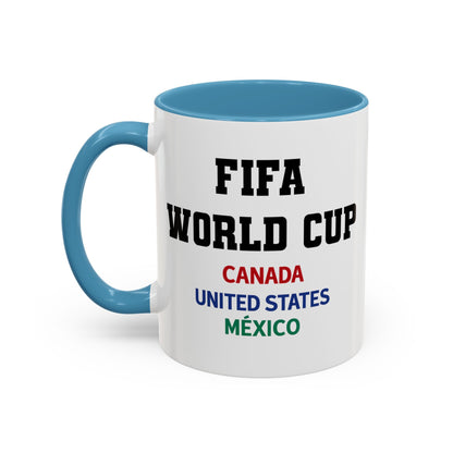 FIFA World Cup 2026 Mug, USA Canada Mexico Soccer Cup, Trophy Logo Coffee Mug, Football Fan Gift, Match Day Cup, Sports Lover Gift