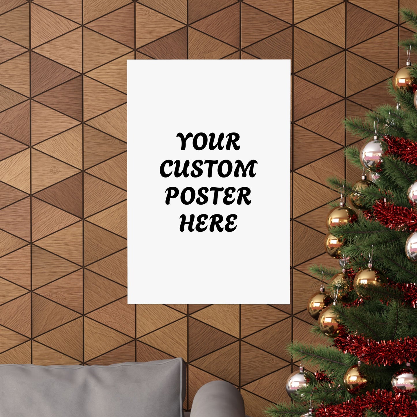 Customizable Matte Vertical Posters for Personalized Decor, Wall Art, Gift for Home, Custom Text Poster, Unique Artwork