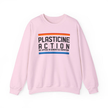 PLASTICINE ACTION  Sweatshirt, Sava Gaza, Perfect Gift for Animation Enthusiasts, Casual Wear, Unique Statement