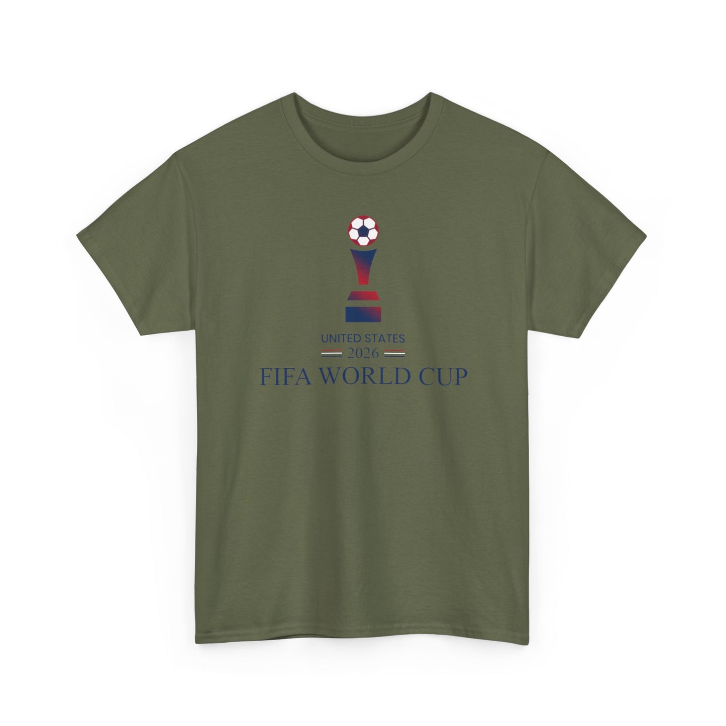 Soccer Trophy Graphic Tee | USA Soccer Shirt | USA Tournament T-Shirt, 2026 World Cup USA T-Shirt, Political Soccer Fan Tee