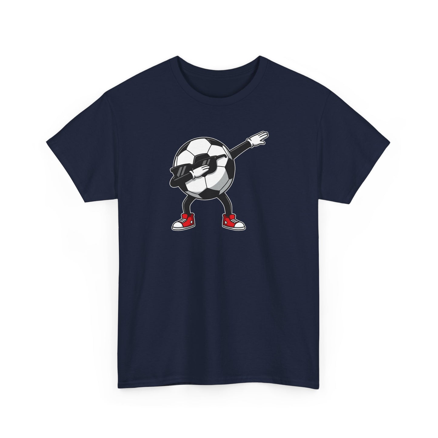 Dabbing Soccer Ball Kids T-Shirt, Funny Football Graphic Tee for Boys Girls, Playful Soccer Player Shirt, Football lover fan gift