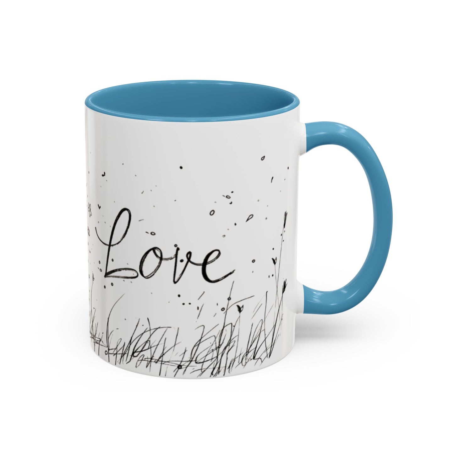 Romantic Coffee Mug, Love Gift for Coffee Lovers, Valentine's Day Mug, Couple Gift, Home Decor, Art Mug, Gift for Wife