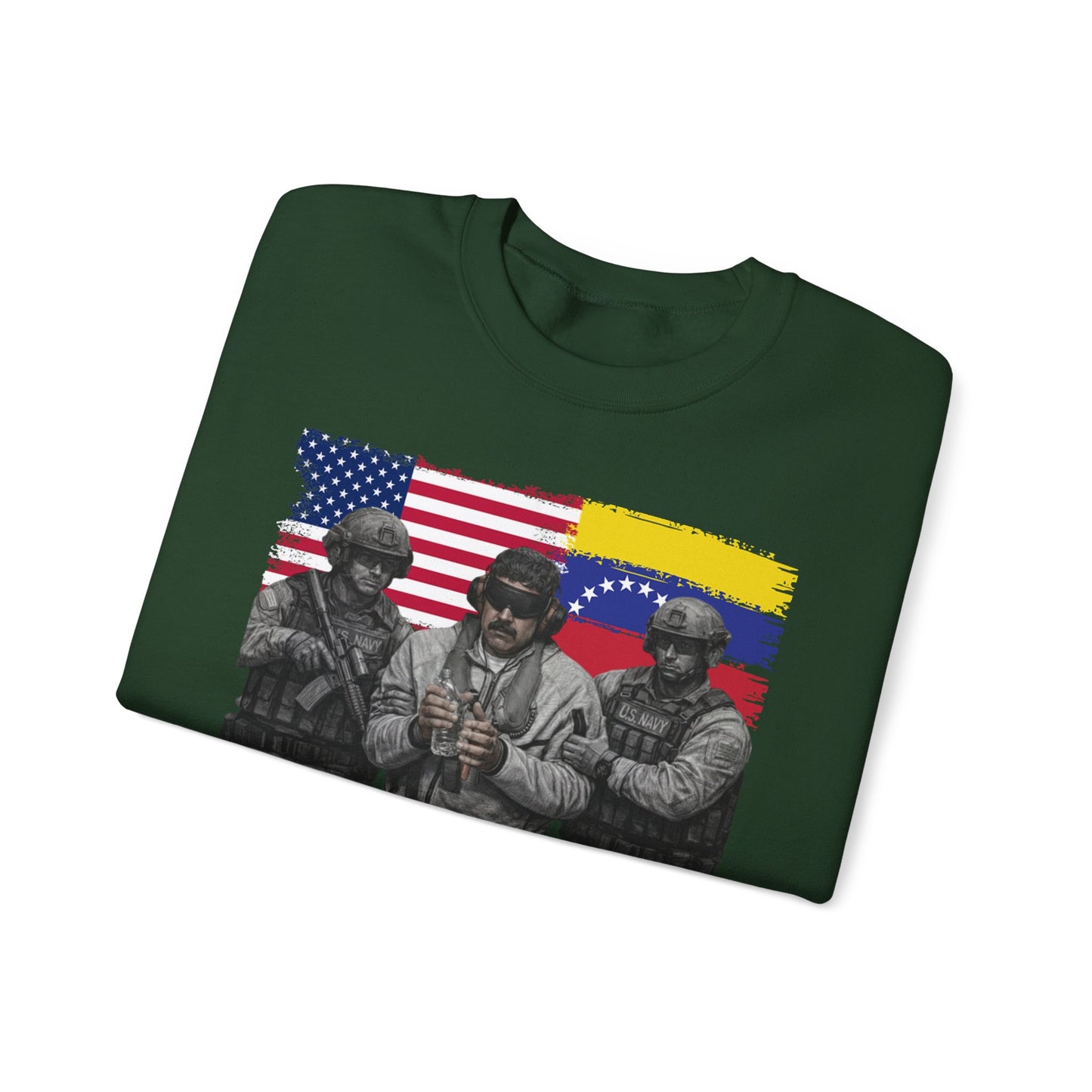 Venezuela Freedom Graphic T-Shirt | Political Art Design Shirt, Statement Streetwear Tee, Unisex Cotton Apparel, No War, Peace in Venezuela