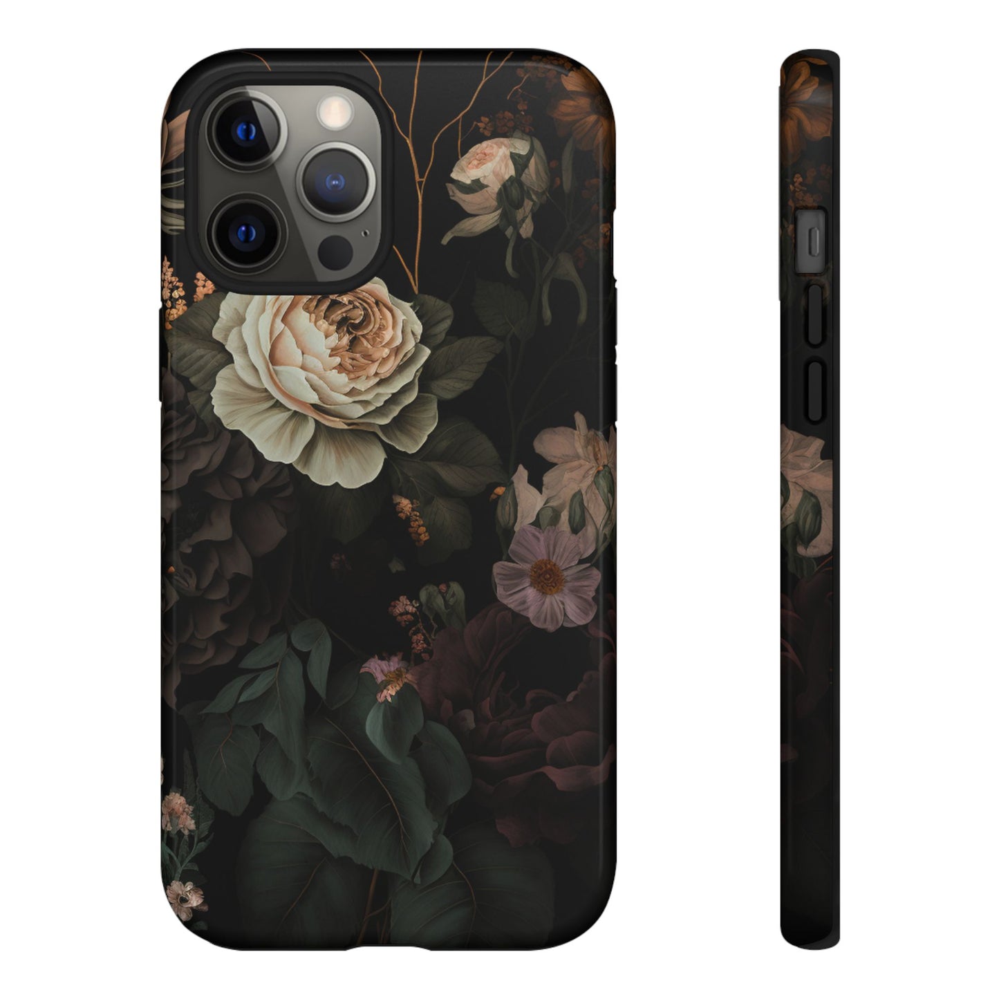 Floral Phone Case For iPhone And Samsung, Tough Cases, Flower Design, Stylish Protection, Gift for Her, Nature Lovers Accessory, Floral Gift