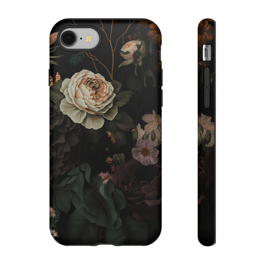 Floral Phone Case For iPhone And Samsung, Tough Cases, Flower Design, Stylish Protection, Gift for Her, Nature Lovers Accessory, Floral Gift