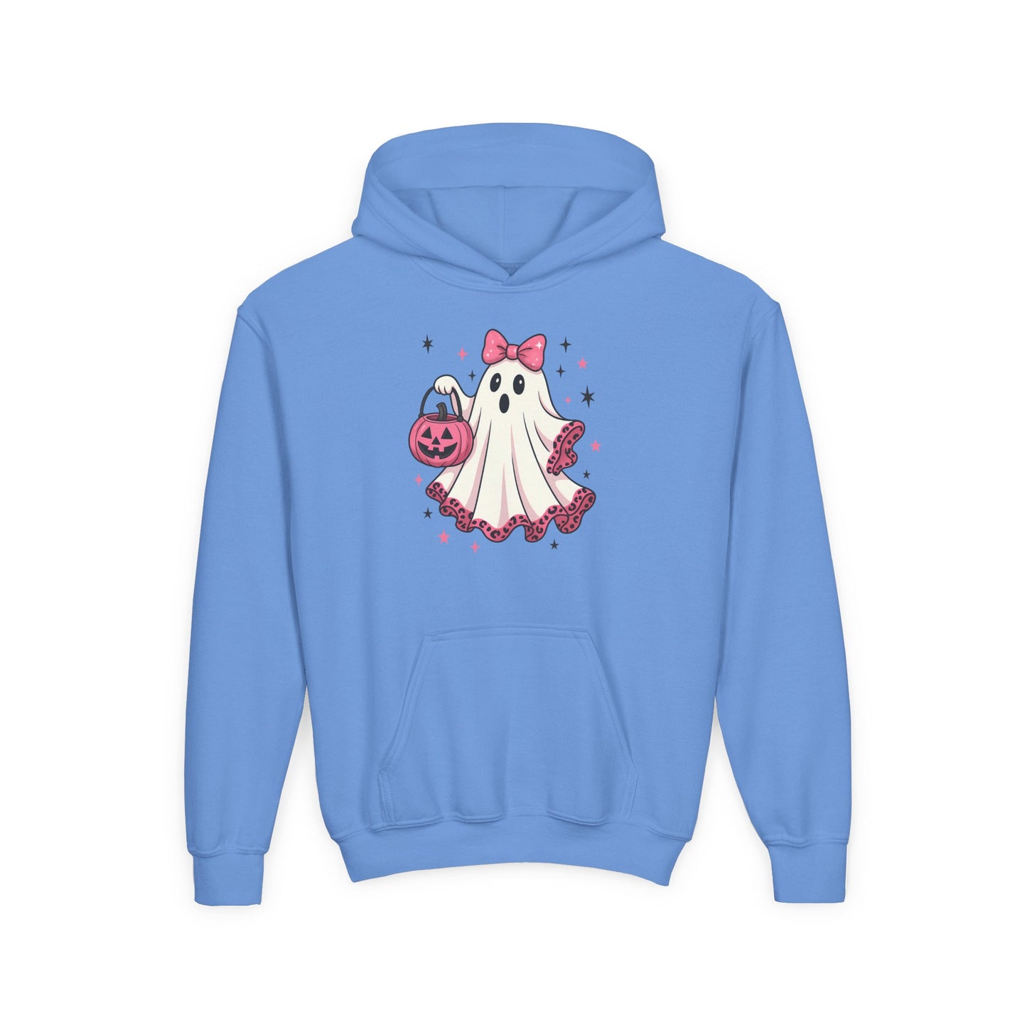 Cute Ghost Halloween Hoodie for Kids, Youth Sweatshirt, Fall Fashion, Trick or Treat Outfit, Ghost Costume