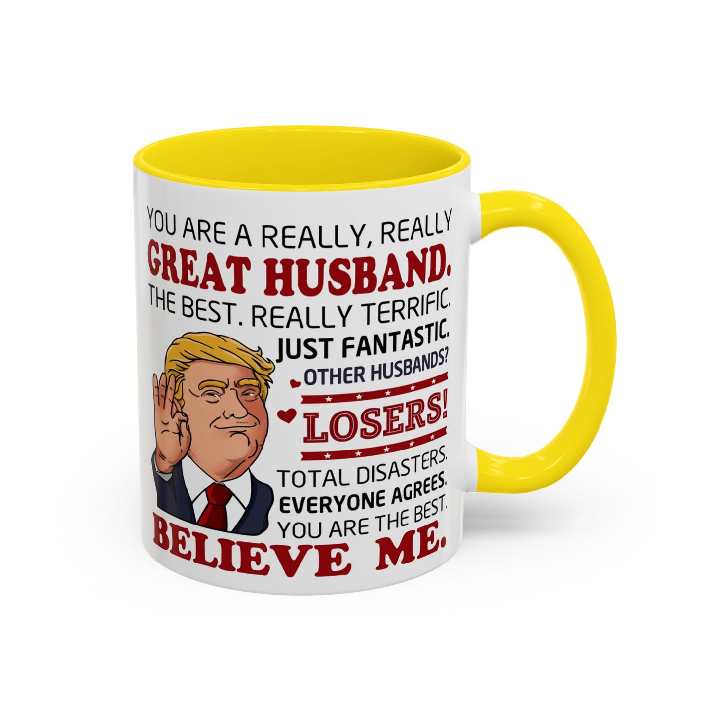 Funny Great Husband Mug | Ceramic Coffee Cup Design | Humorous Gift for Husband, Anniversary, Birthday, Valentines Day