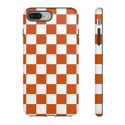 Checkered Phone Case, Trendy Phone Cover, iPhone 17 Pro, 17, 17 Air, 16, 15, 14, 13, 12, 11, X, XR, XS MAX