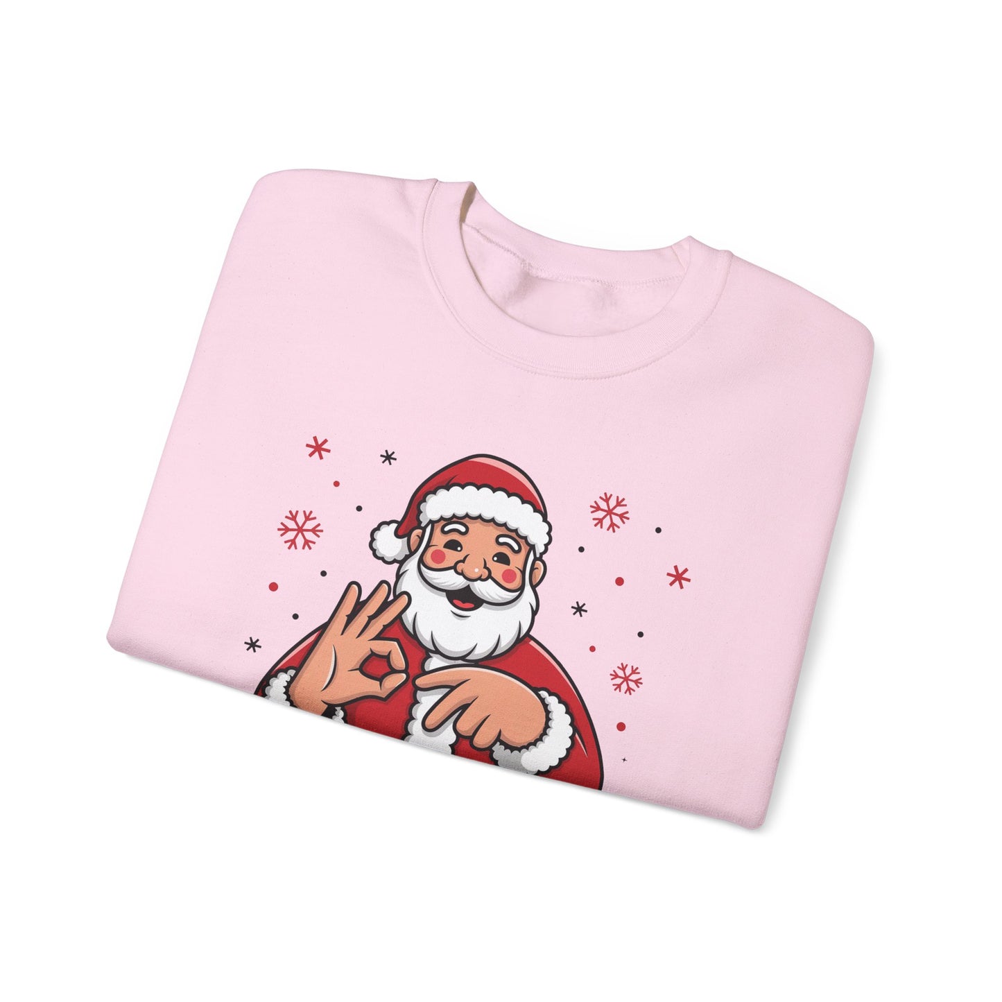 Six Seven Santa Funny Christmas Sweatshirt Cozy Holiday Crewneck for Men & Women | Santa Graphic Pullover | Warm Festive Gift for Friends